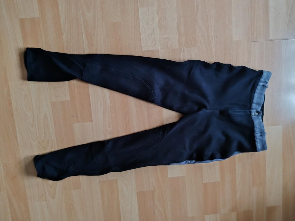 Pantalon noir et gris